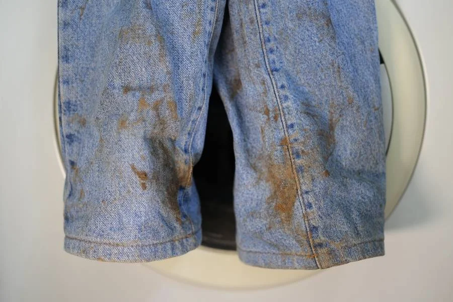 bike grease out of clothes